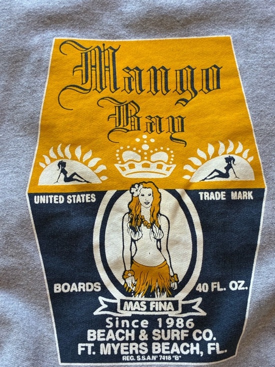 Champion Other - Vintage Champion Mango Bay Crewneck Medium Surf Beach Graphic 90s Y2K